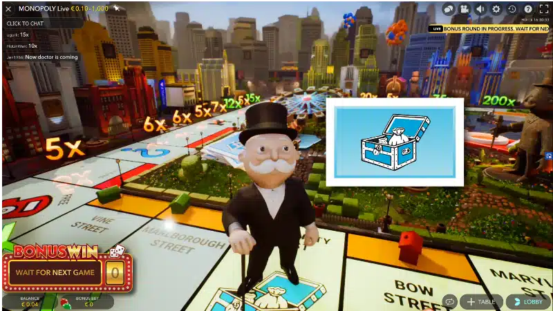 เกมโบนัส Monopoly Live เกมเศรษฐีแบบเล่นสด