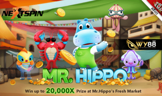 ชวนเล่นเกม สล็อต818 Mr. Hippo ไปกับ เว็บสล็อตอันดับ 1 WY88