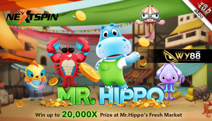 ชวนเล่นเกม สล็อต818 Mr. Hippo ไปกับ เว็บสล็อตอันดับ 1 WY88
