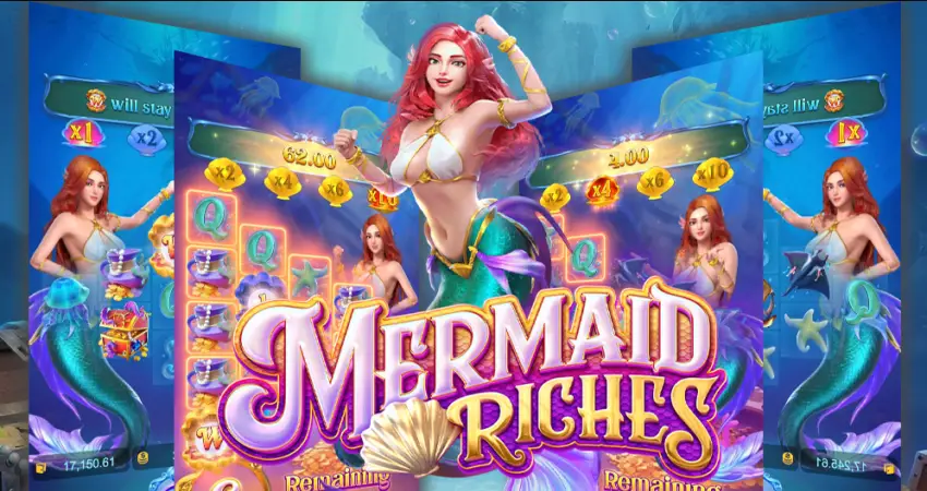 แนะนำเกม สล็อตเครดิตฟรี กดรับเอง กับเกมสล็อต Mermaid Riches