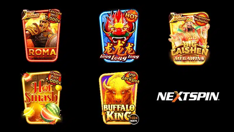 รีวิว 5 เกมสล็อตค่ายเกม nextspin ที่มีอัตตราโบนัสสูงที่สุด
